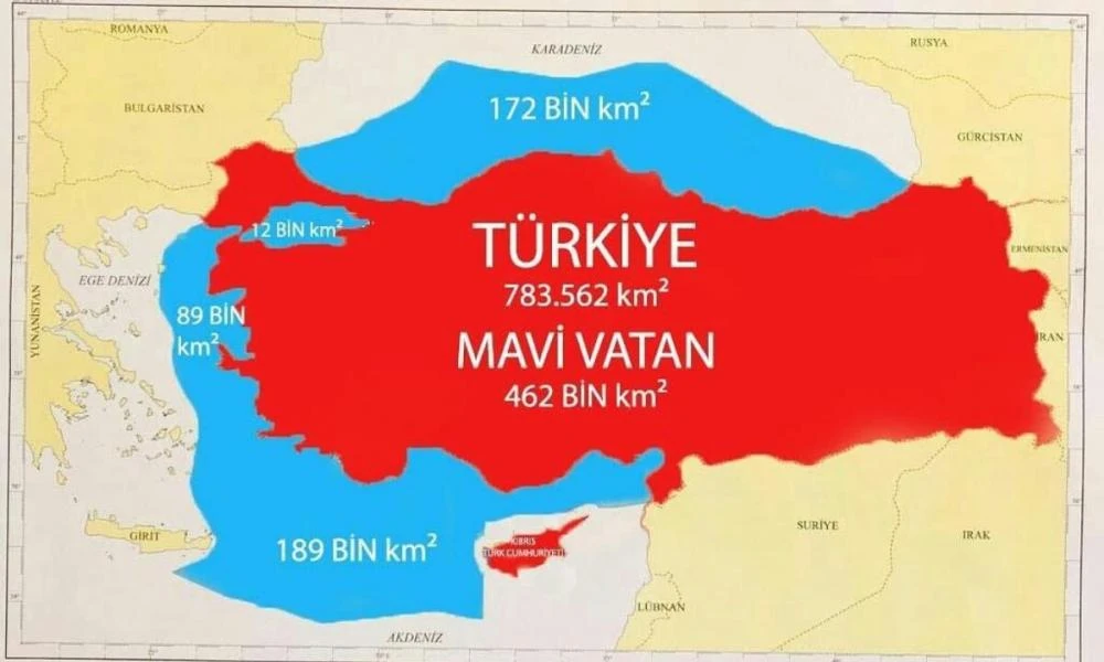 Ανάλυση-επεξήγηση του τουρκικού δόγματος της "Γαλάζιας Πατρίδας"